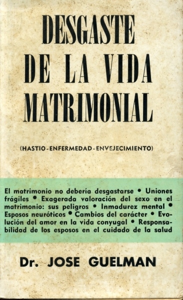 Desgaste de la Vida Matrimonial