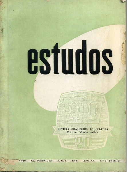 Estudos (Ano XX, nº 3, fascículo 77)