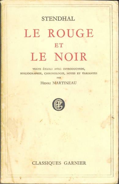 Le Rouge et le Noir (O Vermelho e o Negro)