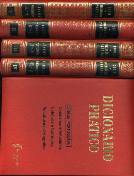Dicionário Prático - Língua Portuguêsa (Em 4 Volumes)