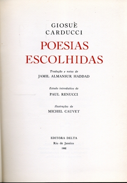 Poesias Escolhidas