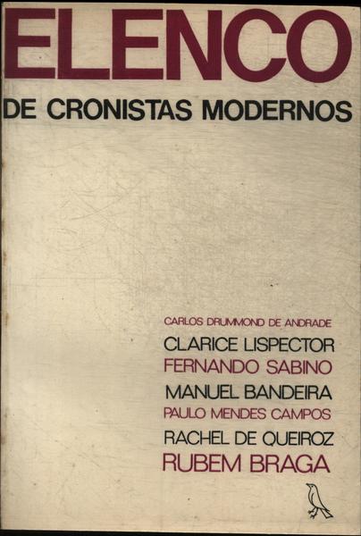 Elenco De Cronistas Modernos