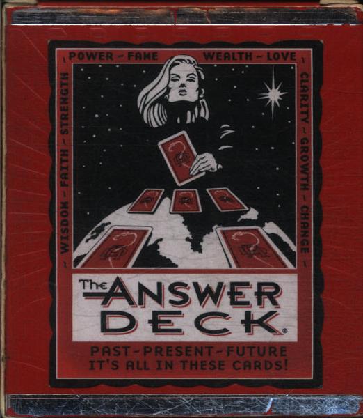 The Answer Deck (inclui Caixa Com Tabuleiro E 74 Cartas)