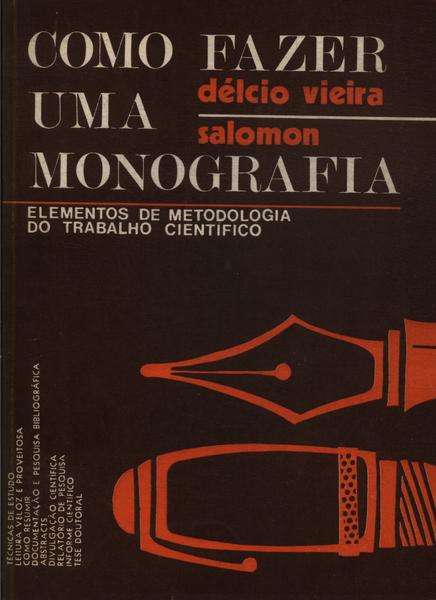 Como Fazer Uma Monografia (1974)
