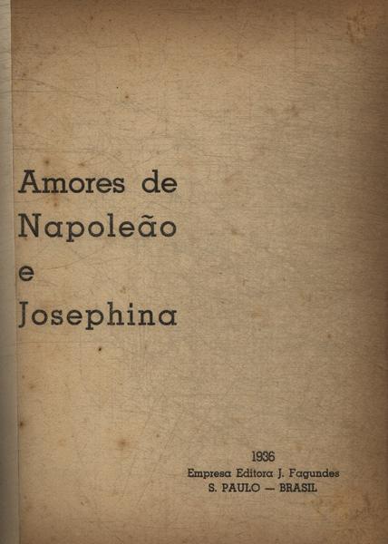 Amores De Napoleão E Josephina