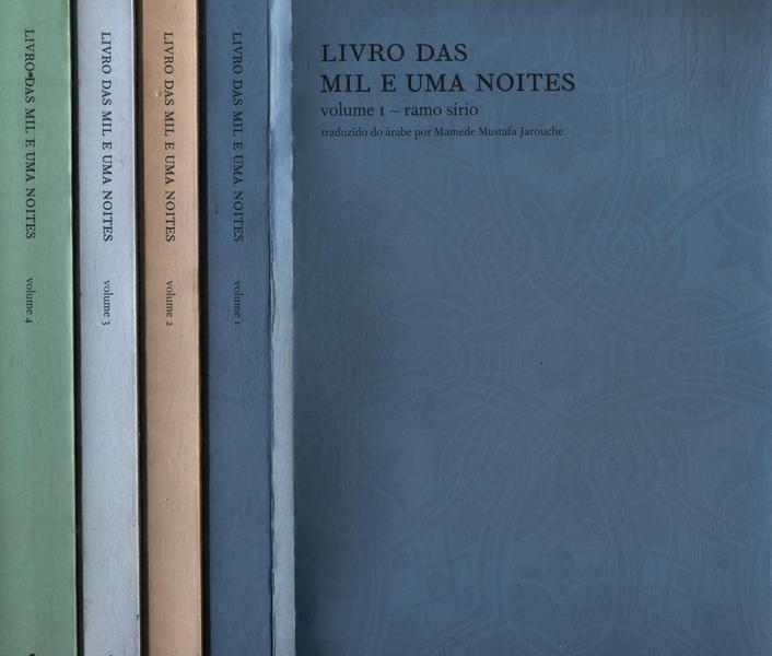 Livro Das Mil E Uma Noites (4 Volumes)