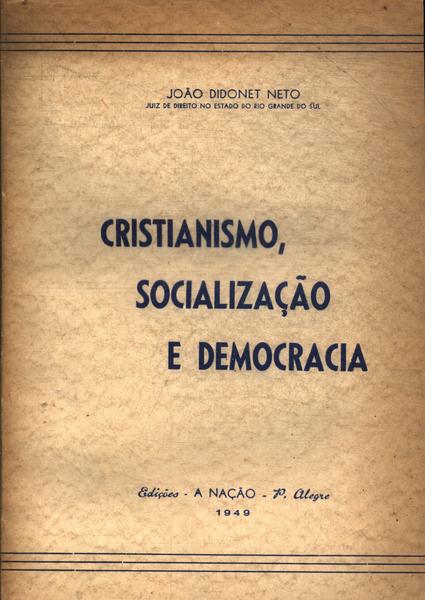 Cristianismo Socialização E Democracia