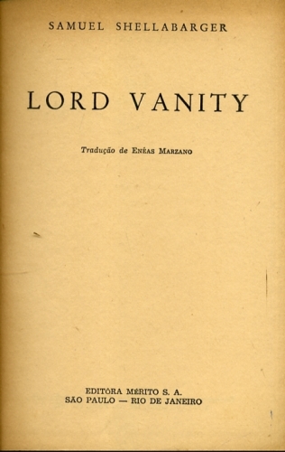 Lord Vanity