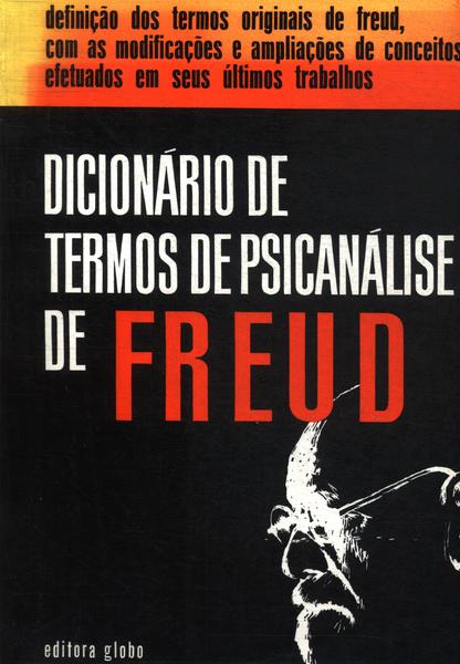 Dicionário De Termos De Psicanálise De Freud