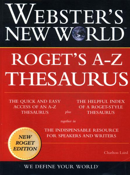 Webster's New World Roget's A-z Thesaurus (1999)