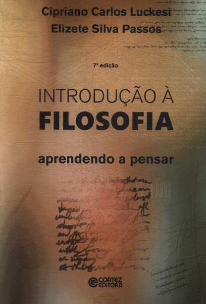 Introdução À Filosofia