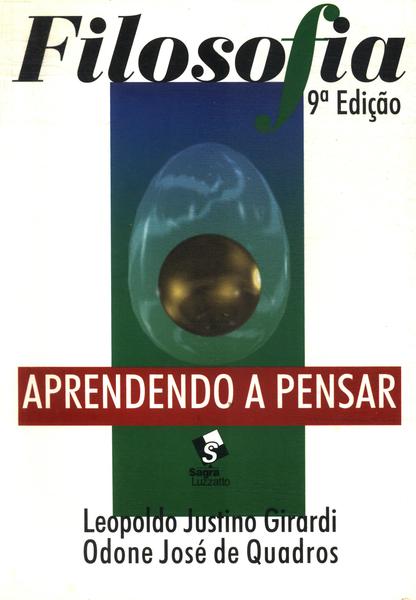 Filosofia Aprendendo A Pensar