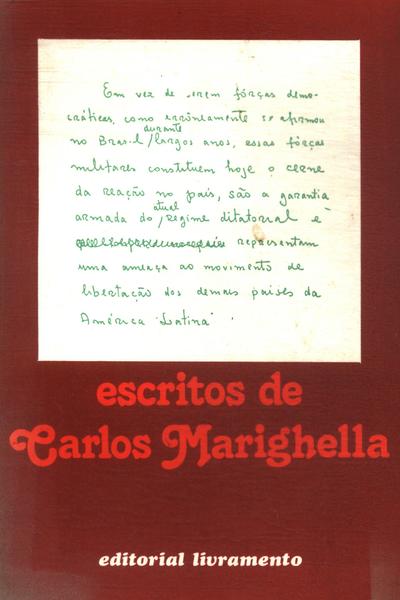 Escritos De Carlos Marighella