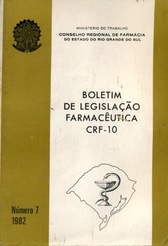 Boletim de Legislação Farmacêutica CRF-10 (Nº7)