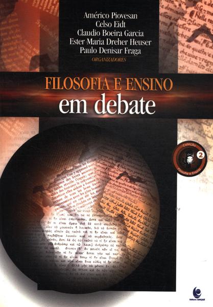 Filosofia E Ensino Em Debate