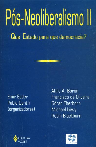 Pós-neoliberalismo Vol 2