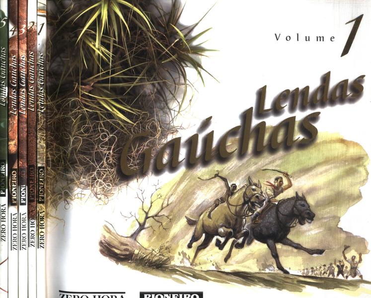 Lendas Gaúchas (5 Volumes)