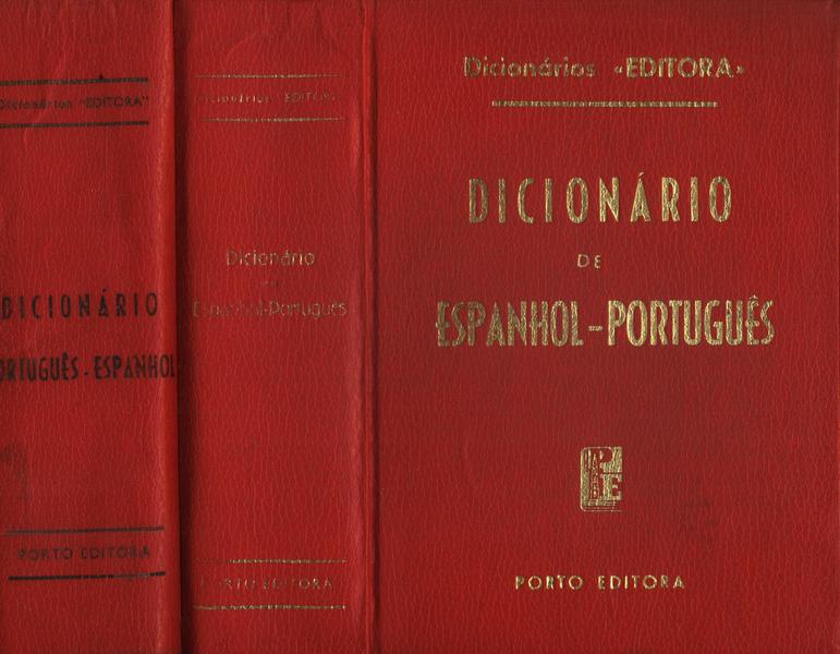 Dicionário Espanhol-português - Português-espanhol (2 Volumes-1977)