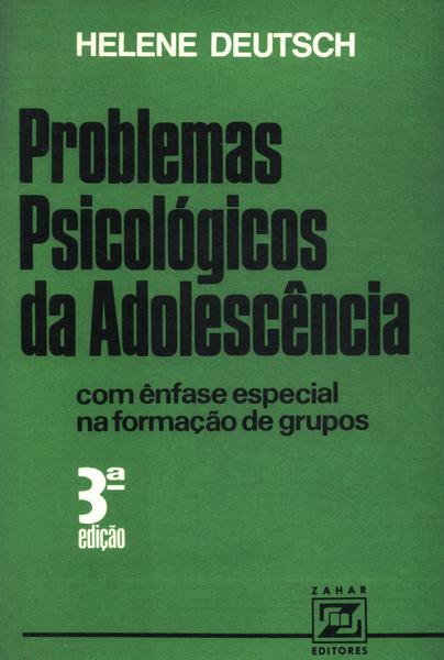 Problemas Psicológicos Da Adolescência