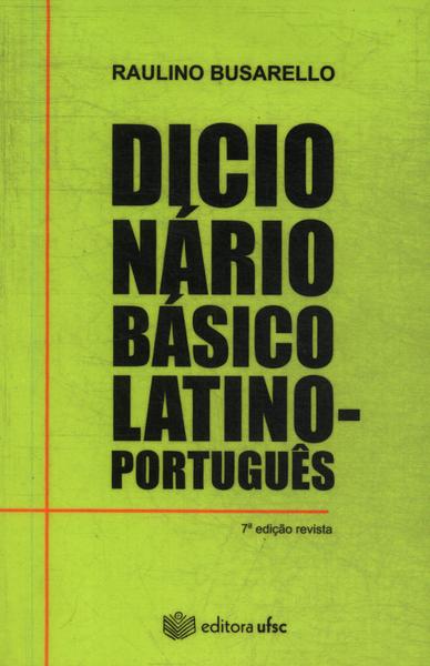 Dicionário Básico Latino-português (2012)