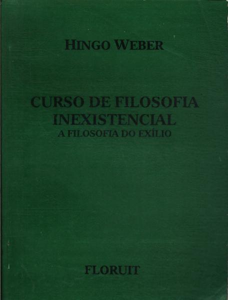 Curso De Filosofia Inexistencial