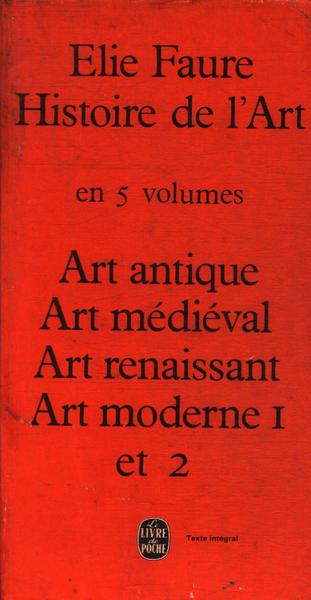Histoire De L'art (caixa Com 5 Volumes)
