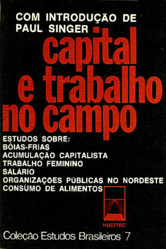 CAPITAL E TRABALHO NO CAMPO