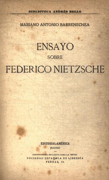 Ensayo Sobre Federico Nietzsche