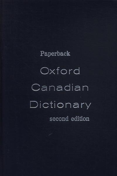 Paperback Oxford Canadian Dictionary (2006)