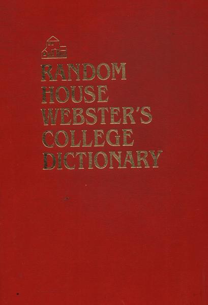 Random House Webster's College Dictionary (1992)