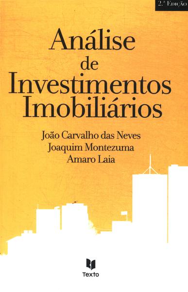 Análise De Investimento No Mercado Imobiliários