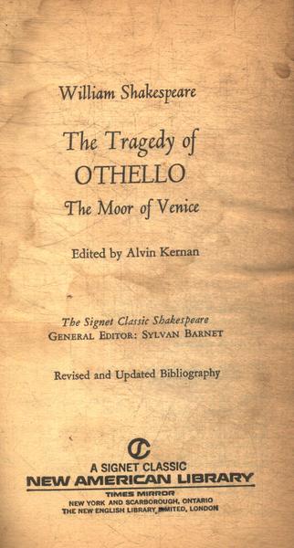 The Tragedy Of Othello