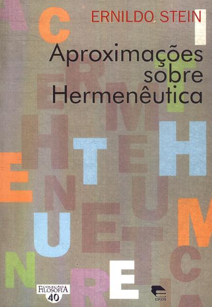 Aproximações Sobre Hermenêutica