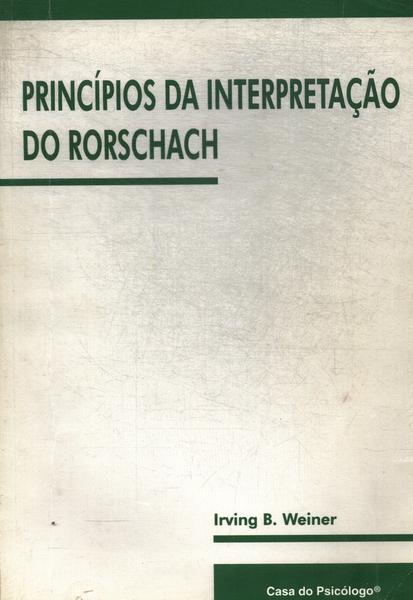 Princípios Da Interpretação Do Rorschach