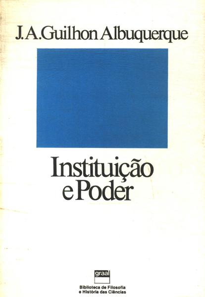 Instituição E Poder