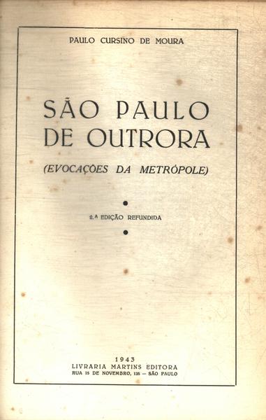 São Paulo De Outrora