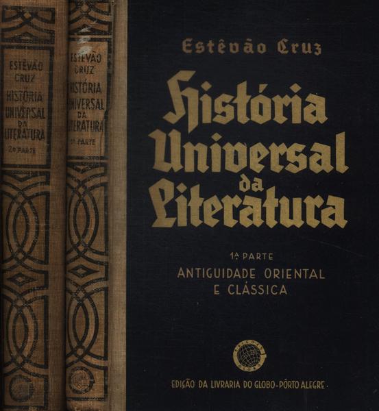 História Universal Da Literatura (2 Volumes)