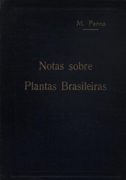 Notas Sobre Plantas Brasileiras