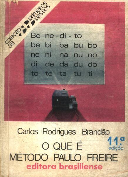 O Que É Método Paulo Freire