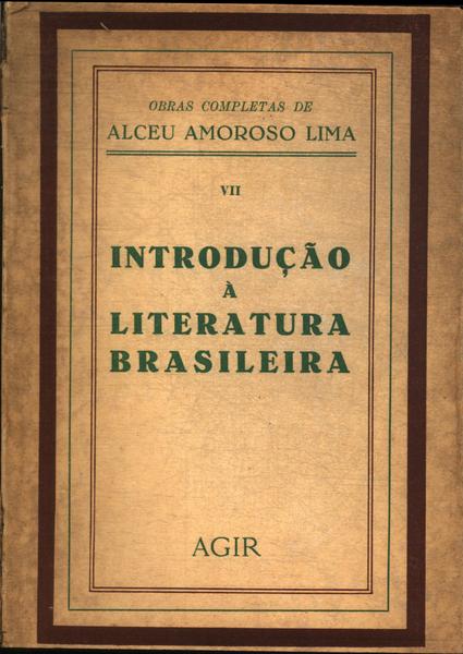 Introdução À Literatura Brasileira