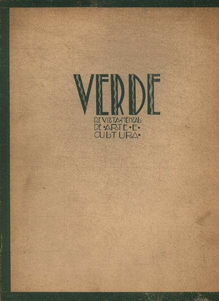 Verde: Revista Mensal De Arte E Cultura (Caixa Com 6 Volumes)