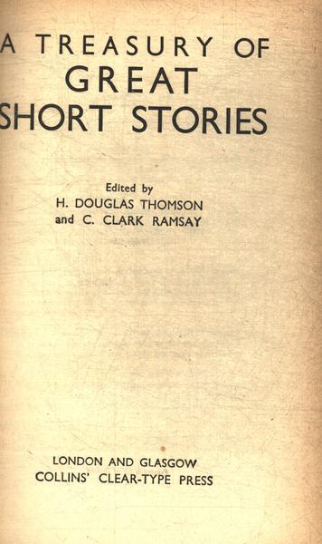 A Treasury Of Great Short Stories