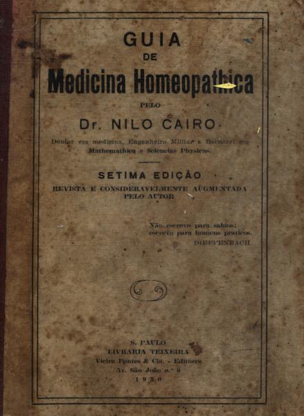 Guia De Medicina Homeopathica