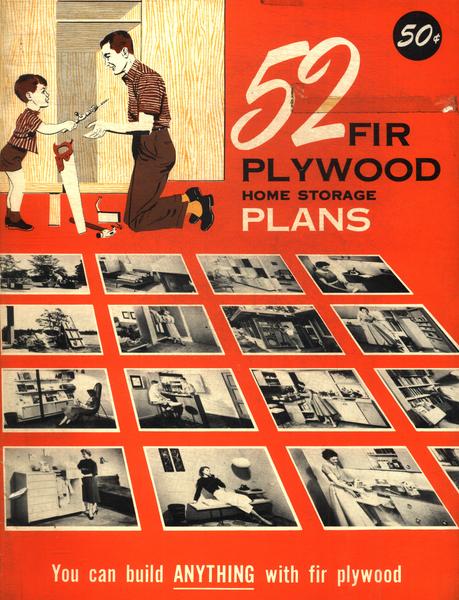 52 Fir Plywood Home Storage Plans