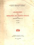 Glossário Da Demanda Do Santo Graal Vol 1