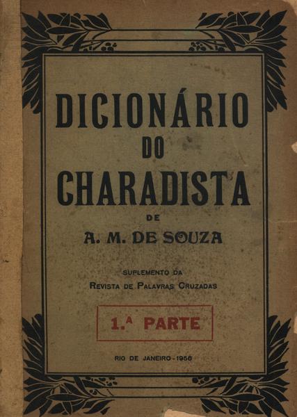 Dicionário Do Charadista (9 Volumes - 1956)