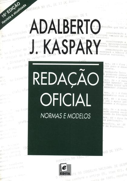 Redação Oficial (2003)