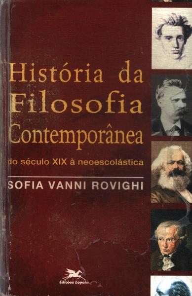 História Da Filosofia Contemporânea