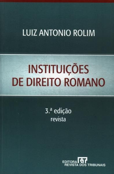 Instituições De Direito Romano (2008)