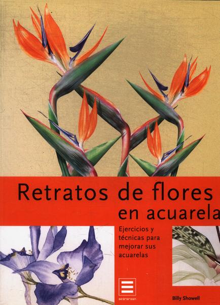 Retratos De Flores En Acuarela
